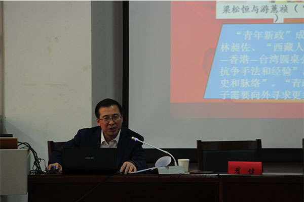 校纪委书记翟健为bet36365路检测中心、计算机学院、力学学院、体育学院作十八届六中全会精神专题辅导